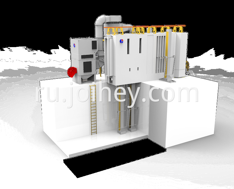 Pipe Powder Coating Booth 4